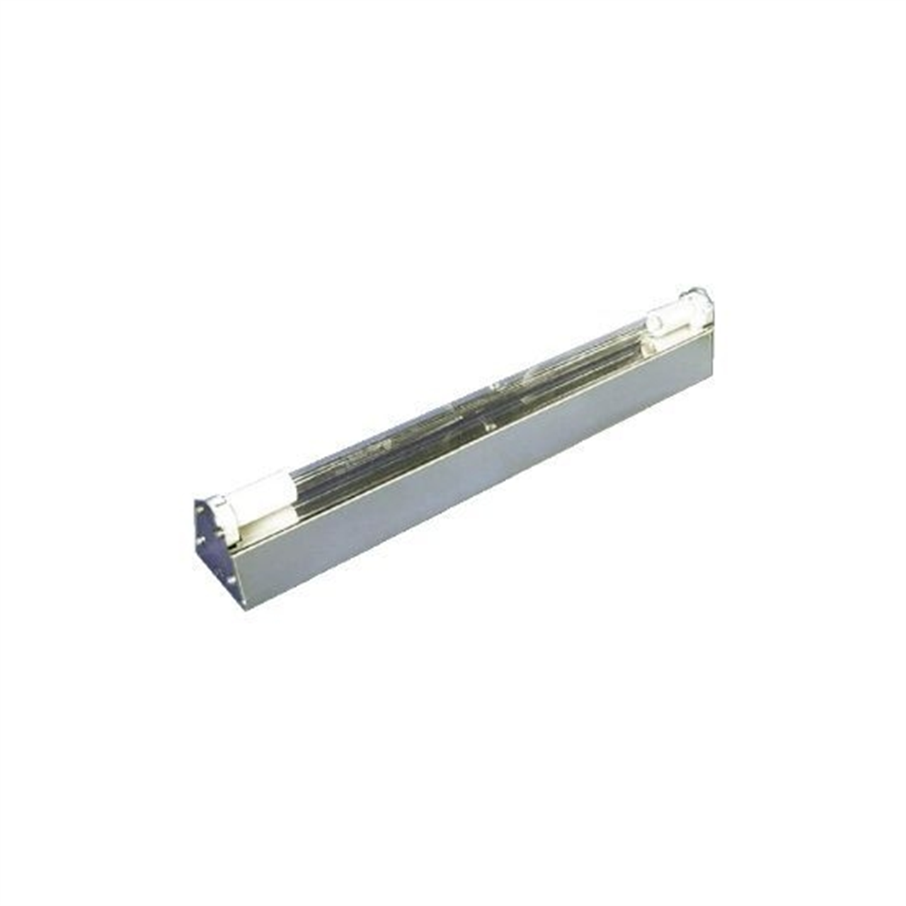 Germicidní lampa s přímým zářením, nerezová