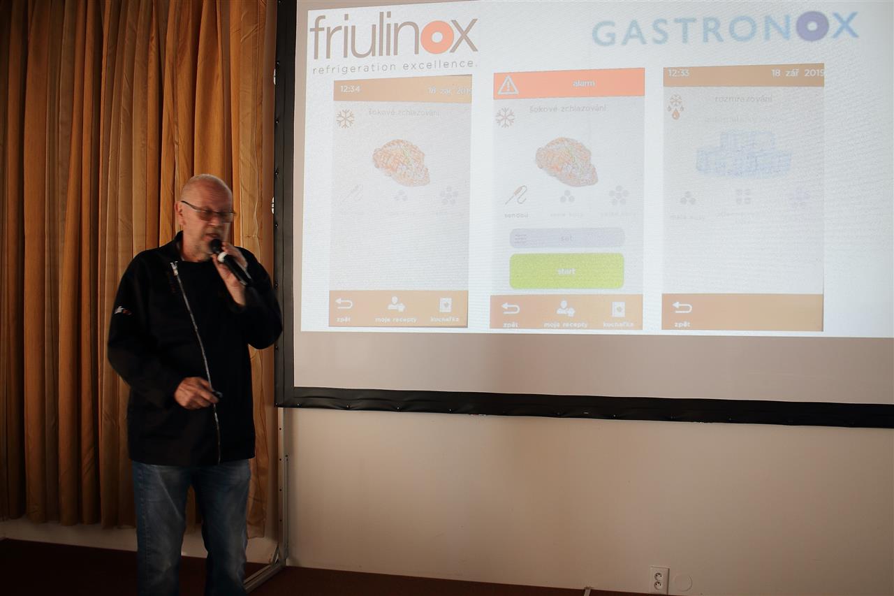 Gastronox a její obchodní ředitel Karel Svoboda na konferenci ČSCHMS