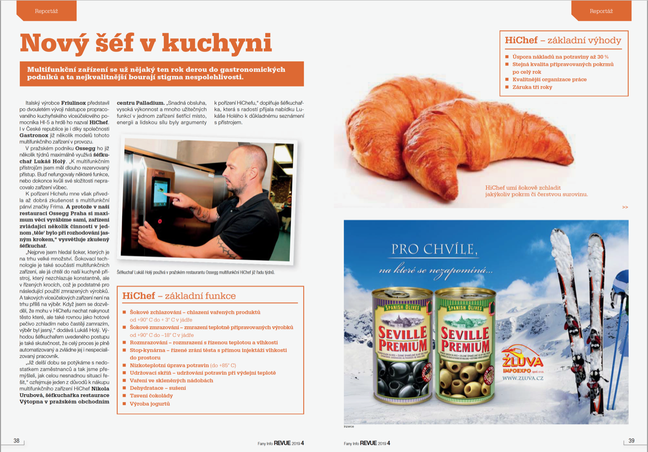 Přečtěte si reportáž ze školení HiChef ve Výtopně z produkce Gastronox